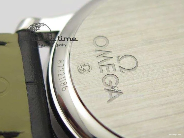 0311 De Ville MK 1:1 Best Edition SS Blue Dial On Black Leather Asian Seagull T1701 (Sec@6) Casual 8242